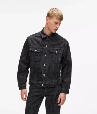 Veste en denim Monogram intégral