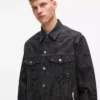 Veste en denim Monogram intégral Veste en denim Monogram intégral