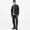 Veste en denim Monogram intégral Veste en denim Monogram intégral