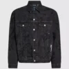 Veste en denim Monogram intégral Veste en denim Monogram intégral