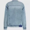 Veste en denim sans col Veste en denim sans col