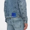 Veste en denim shearling Veste en denim shearling