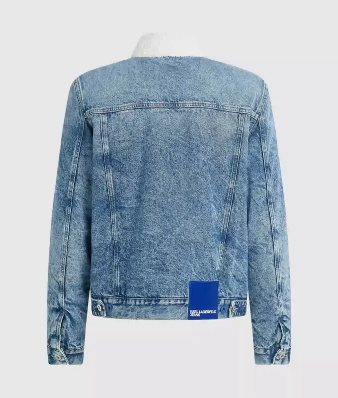 Veste en denim shearling Veste en denim shearling