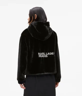 Veste en fausse fourrure