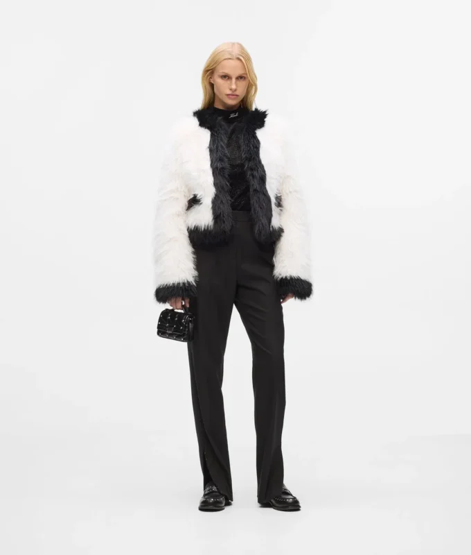 Veste en fausse fourrure Veste en fausse fourrure