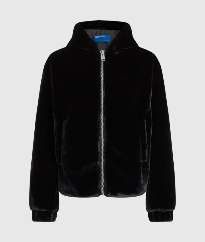 Veste en fausse fourrure Veste en fausse fourrure