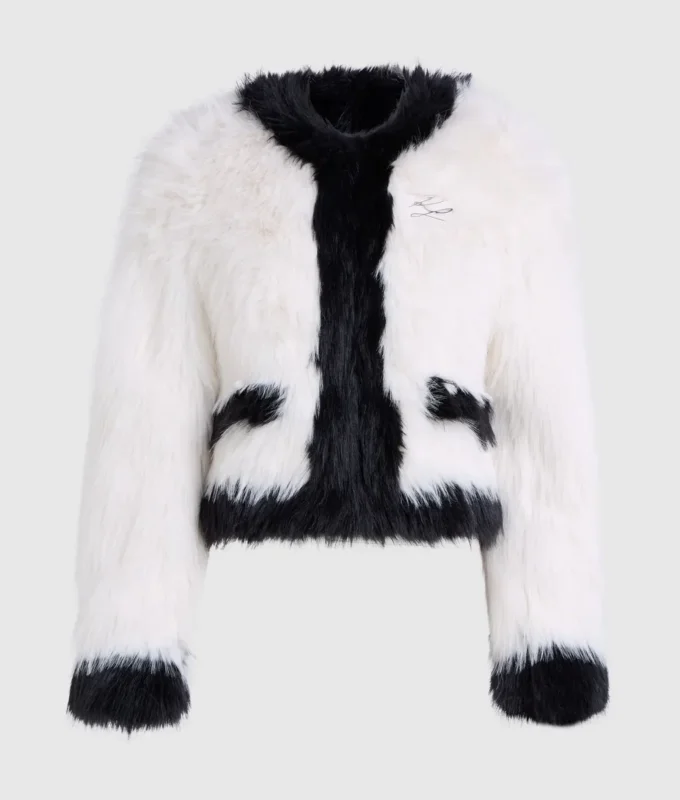 Veste en fausse fourrure Veste en fausse fourrure
