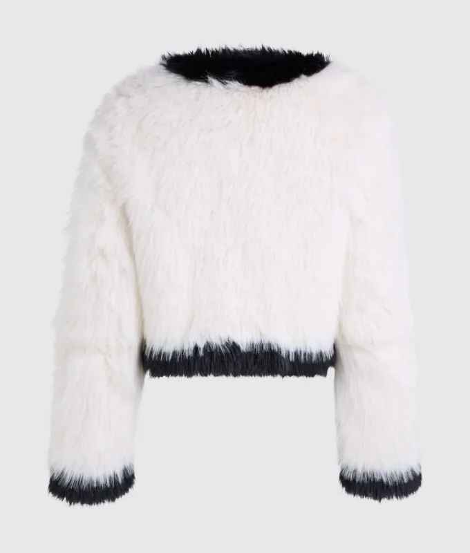 Veste en fausse fourrure Veste en fausse fourrure