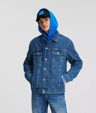 VESTE EN JEAN COUPE REGULAR