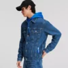 VESTE EN JEAN COUPE REGULAR VESTE EN JEAN COUPE REGULAR