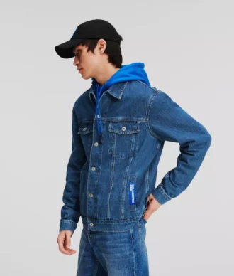 VESTE EN JEAN COUPE REGULAR