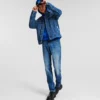 VESTE EN JEAN COUPE REGULAR VESTE EN JEAN COUPE REGULAR