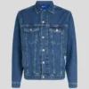 VESTE EN JEAN COUPE REGULAR VESTE EN JEAN COUPE REGULAR