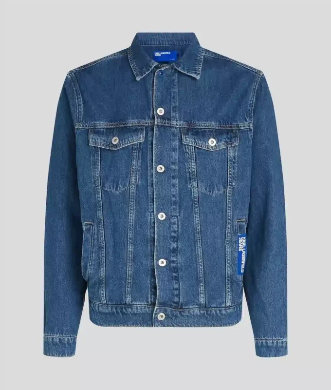 VESTE EN JEAN COUPE REGULAR VESTE EN JEAN COUPE REGULAR