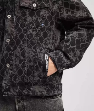 VESTE EN JEAN IMPRIMÉE