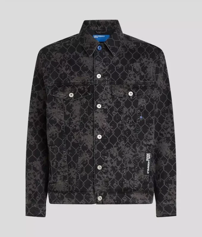 VESTE EN JEAN IMPRIMÉE VESTE EN JEAN IMPRIMÉE