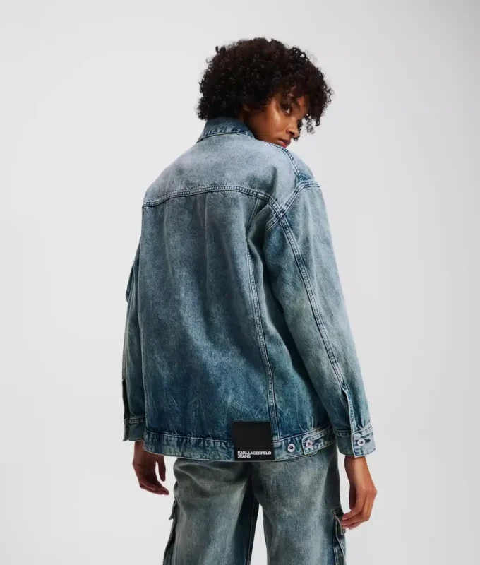 VESTE EN JEAN UTILITAIRE VESTE EN JEAN UTILITAIRE