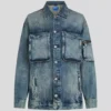 VESTE EN JEAN UTILITAIRE VESTE EN JEAN UTILITAIRE