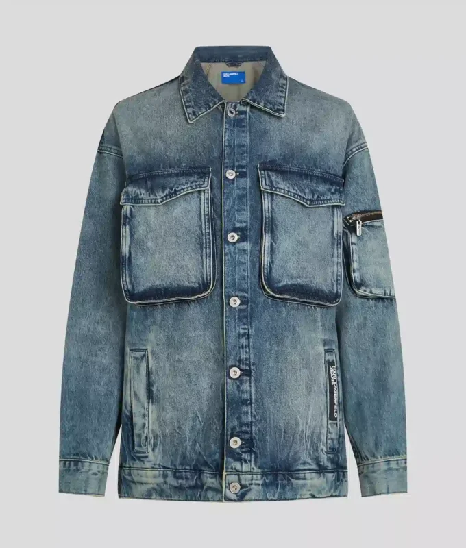 VESTE EN JEAN UTILITAIRE VESTE EN JEAN UTILITAIRE