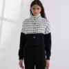 VESTE EN MOLLETON BOUCLÉ VESTE EN MOLLETON BOUCLÉ