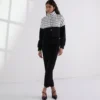 VESTE EN MOLLETON BOUCLÉ VESTE EN MOLLETON BOUCLÉ