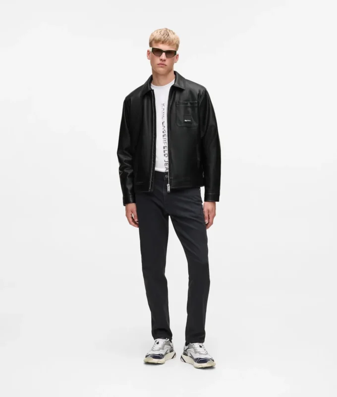 Veste en simili cuir Veste en simili cuir