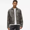 Veste en simili cuir vieilli Veste en simili cuir vieilli