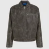 Veste en simili cuir vieilli Veste en simili cuir vieilli