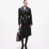 Veste oversize en cuir Veste oversize en cuir