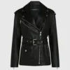 Veste oversize en cuir Veste oversize en cuir