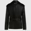 Veste oversize en cuir Veste oversize en cuir