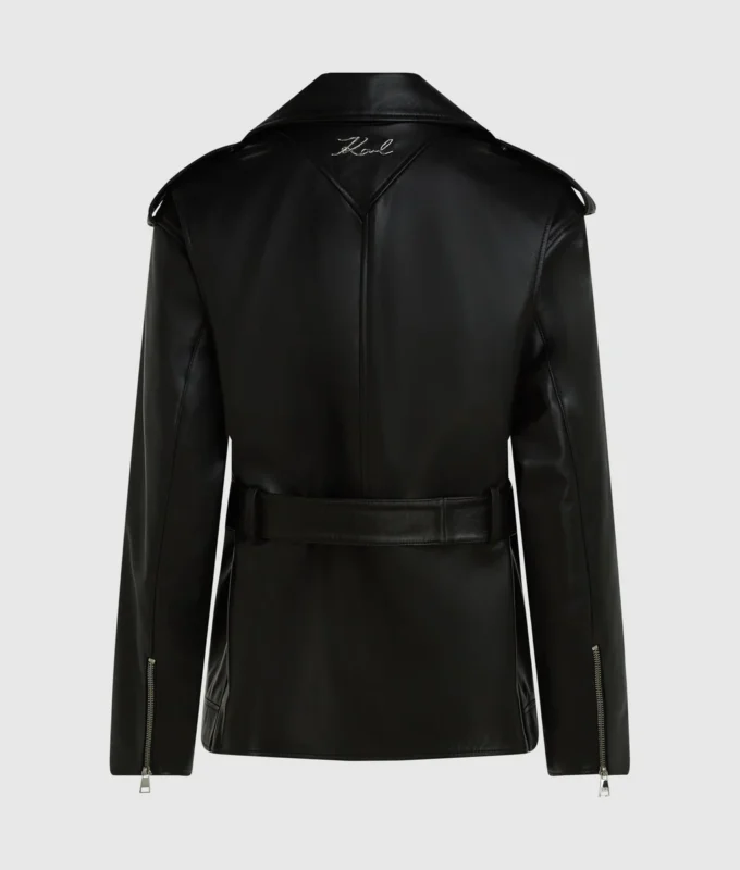 Veste oversize en cuir Veste oversize en cuir