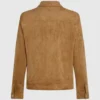 Veste trucker en simili-suède Veste trucker en simili-suède