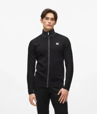 Veste zippée en maille