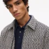 Veste zippée en tweed bouclé Veste zippée en tweed bouclé