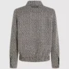 Veste zippée en tweed bouclé Veste zippée en tweed bouclé